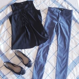 🪴BOGO FREE🪴 NWOT Abercrombie Skinny Sateen Pant Size 25